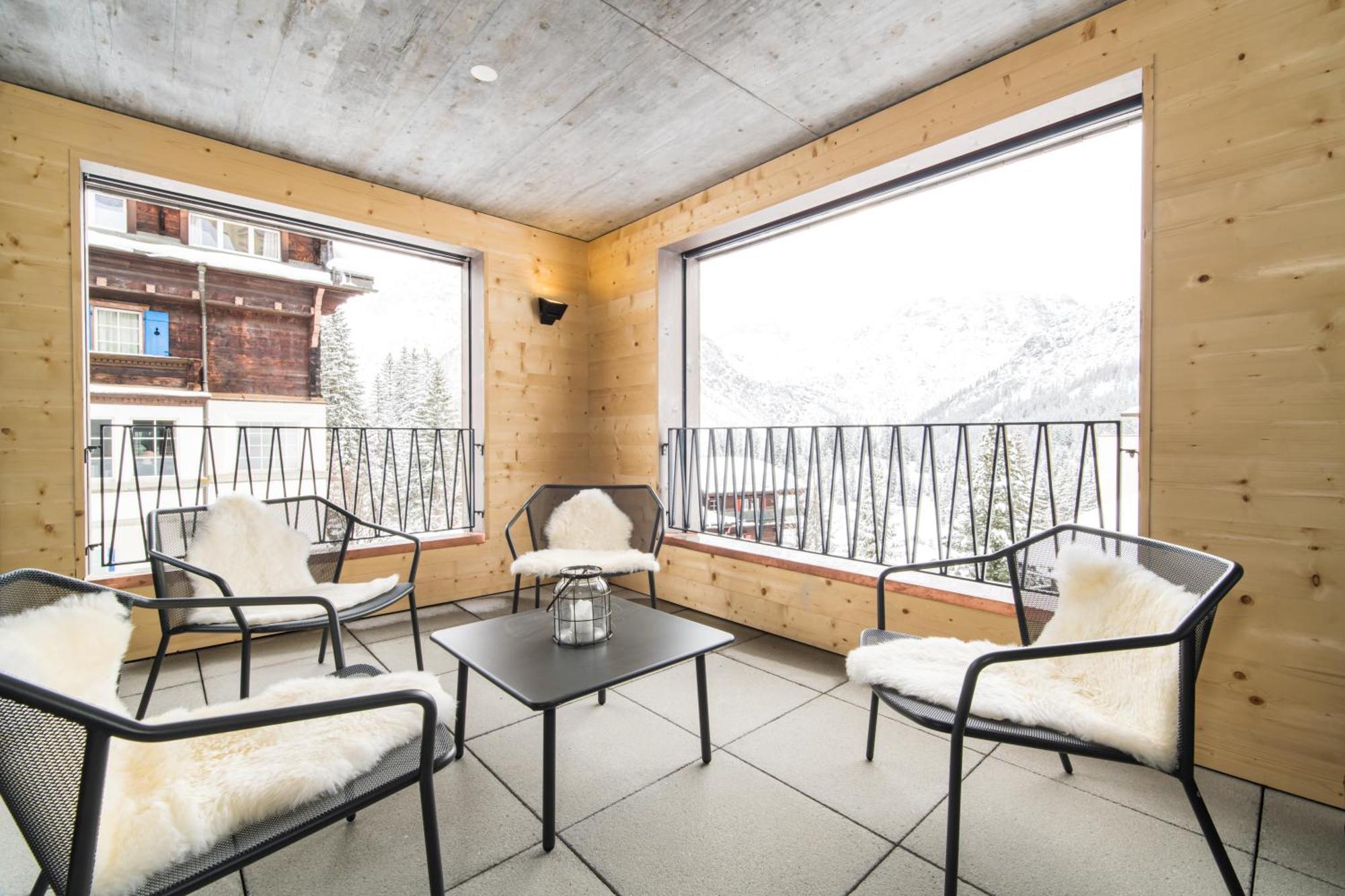 ארוזה Haus Burgermeister Wohnung Aelplihorn מראה חיצוני תמונה